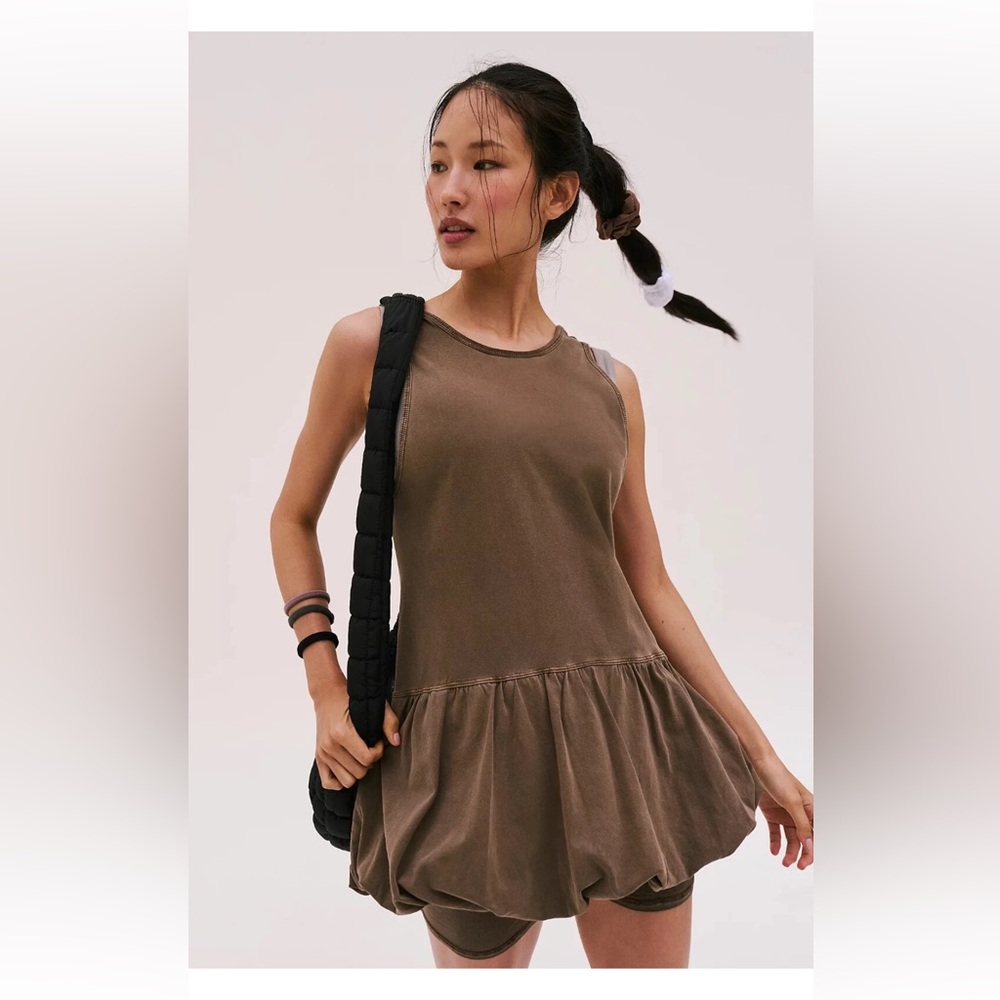 Free People Movement Hot Shot Bubble Set Dress Shorts Size Small
